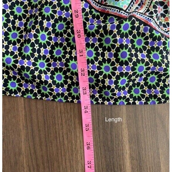 Anthropologie Maeve Sleeved Amethyst Smocked Button Up Bodice Dress Boho Fall SP - Picture 11 of 12